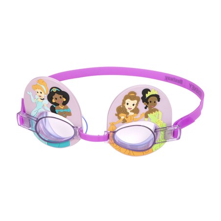 Bestway Schwimmbrille für Kinder Silikonband Prinzessinnen +3 Jahre Pool und Strand 09115