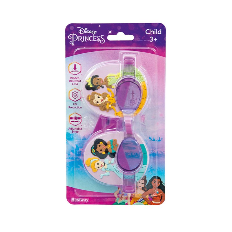 Children's Swimming Goggles Bestway Green Disney Princesses