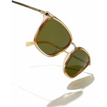 Unisex-Sonnenbrille Hawkers Ink Ø 50 mm Gold grün