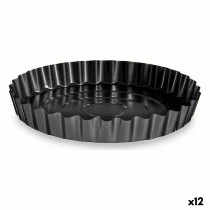 Moule pour four Ø 28 cm Métal Gris foncé Acier au carbone (12 Unités)