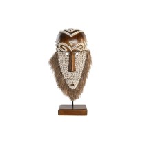 Decorative Figure DKD Home Decor Natural Mask Fibre (30 x 10,5 x 53 cm)