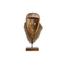 Deko-Figur DKD Home Decor natürlich Maske Faser (30 x 10,5 x 53 cm)