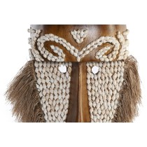 Decorative Figure DKD Home Decor Natural Mask Fibre (30 x 10,5 x 53 cm)