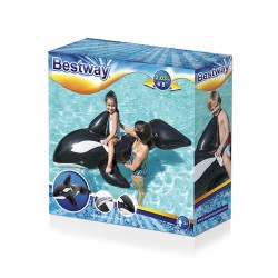 Inflatable pool figure Bestway Whale 203 x 102 cm