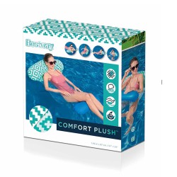 Bestway Matelas Gonflable Comfort Plush 145x87 cm Plage et Piscine 43555