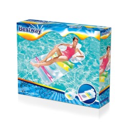 Bestway Fauteuil Gonflable Pieds Rafraîchissants 165x89cm Plage et Piscine 43011