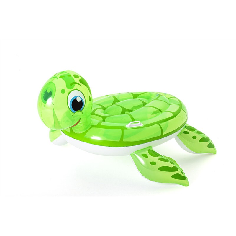 Bestway Tortue Gonflable avec Poignées 140x140 cm +3 Ans Plage et Piscine 41041