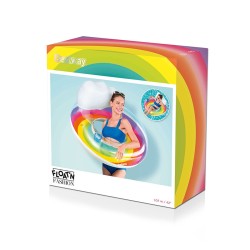 Inflatable Wheel Bestway Multicolour Rainbow Ø 107 cm