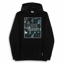 Herren Sweater mit Kapuze Vans Night Garden Schwarz