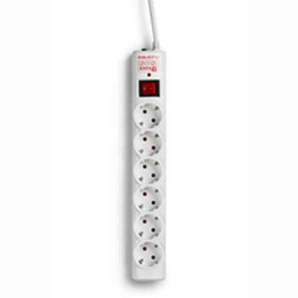 Multiprise 6 Prises avec Interrupteur Salicru 680BA000003 Blanc (1,5 m)