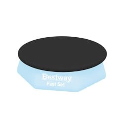 Bâches de piscine Bestway Noir Ø 244 cm (1 Unité)