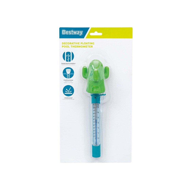 Thermomètre de piscine Bestway Flottant Cactus (1 Unité)