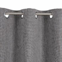 Curtain Grey Polyester 100% cotton 140 x 260 cm