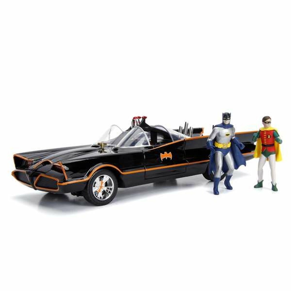 Playset Batman Batmóvil 1966 Classic 3 Pièces Lumière 17 cm