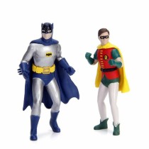 Playset Batman Batmóvil 1966 Classic 3 Pièces Lumière 17 cm