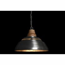 Deckenlampe DKD Home Decor Silberfarben Braun Eisen Mango-Holz 50 W (43 x 43 x 31 cm)