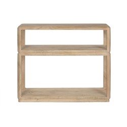 Console Home ESPRIT Jaune Bois de manguier 90 x 30 x 76 cm