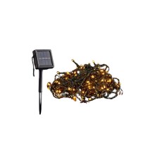 Wreath of LED Lights Warm light Solar charging 15 m (6 Units)