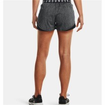 Damen-Sportshorts Under Armour Play Up 3.0 Twist Dunkelgrau Schwarz