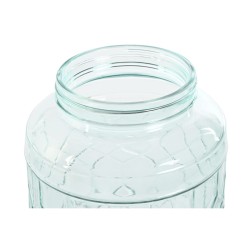 Distributeur d'eau Home ESPRIT Bleu Acier inoxydable Verre 3,6 L 16 x 21 x 26 cm