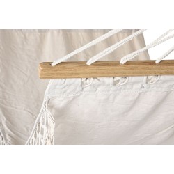 Hammock DKD Home Decor White Oak Fringe (280 x 100 x 5 cm)