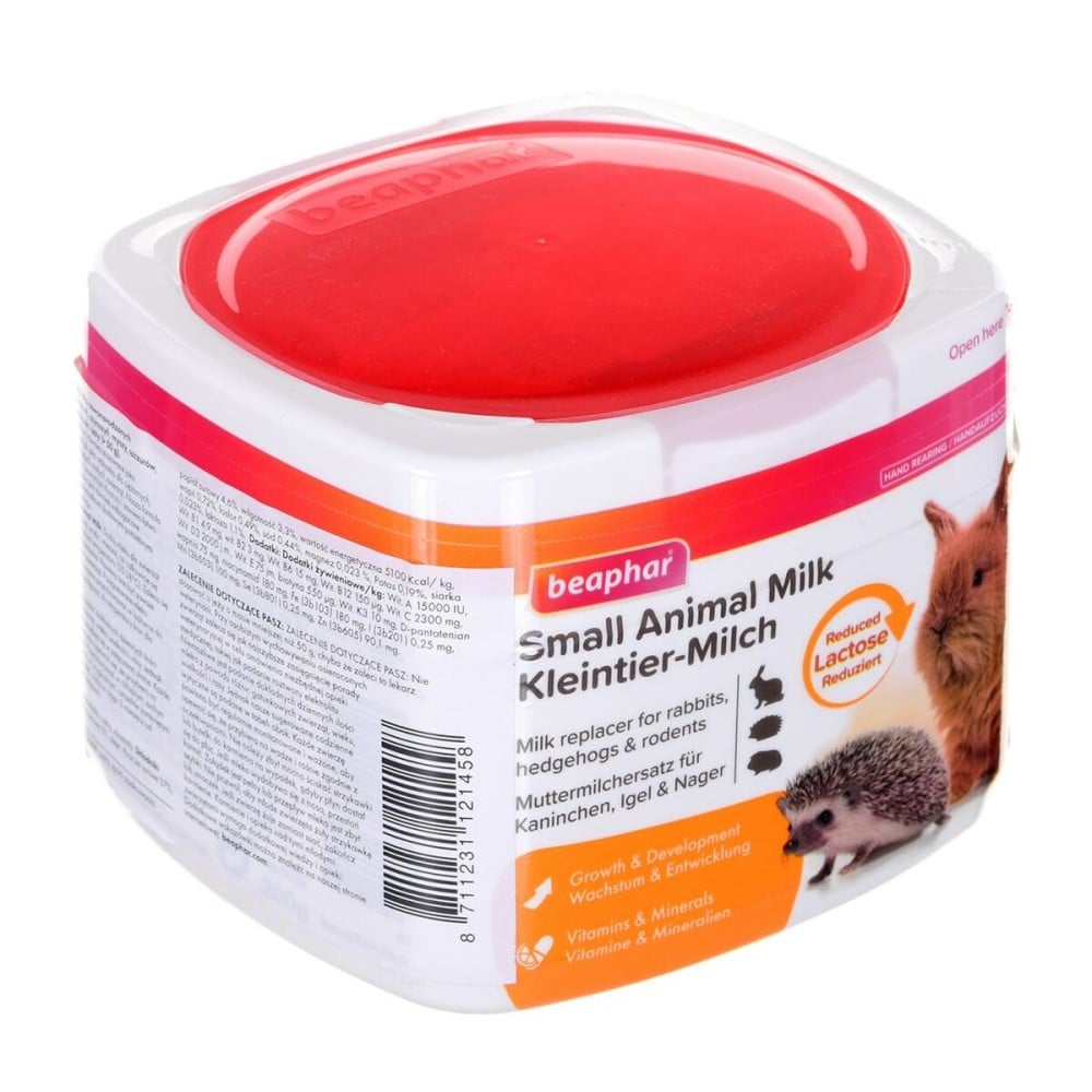 Lait en Poudre Beaphar                                 Oiseaux Chinchilla Cochon d'Inde Lapin Hamster Rat Souris 200 g