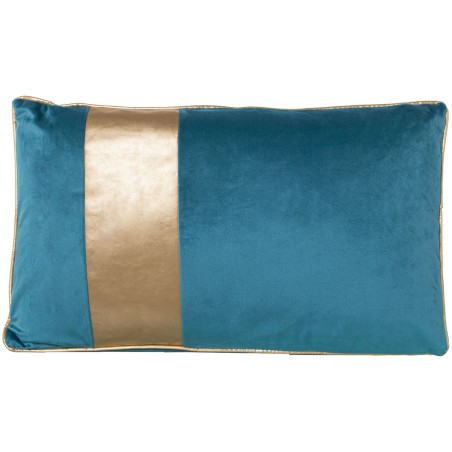 Cushion Alexandra House Living Blue Textile 50 x 30 cm