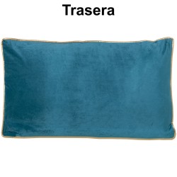 Cushion Alexandra House Living Blue Textile 50 x 30 cm