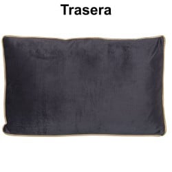 Cushion Alexandra House Living Grey Textile 50 x 30 cm