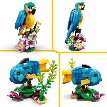 Playset Lego Creator 31136 Exotic parrot with frog and fish 3-en-1 253 Pièces