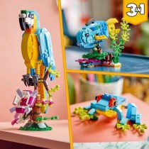 Playset Lego Creator 31136 Exotic parrot with frog and fish 3-in-1 253 Pieces