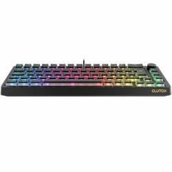 Gaming Tastatur Forgeon Clutch Schwarz Qwerty Spanisch