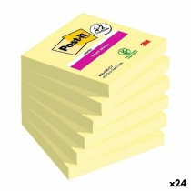 Haftnotizen Post-it Super Sticky Gelb 76 x 76 mm 6 Stücke (24 Stück)