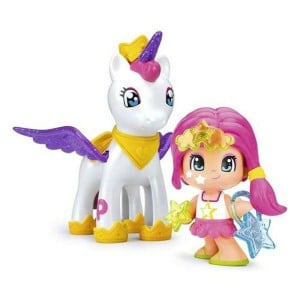 Ensemble de Figurines Pinypon Mix Is Max Unicorn Famosa