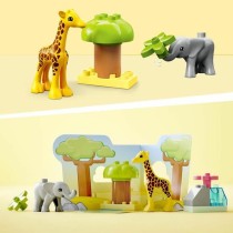 Playset Lego DUPLO African Wild Animals, 10 Pièces