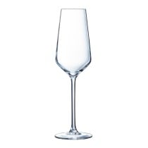 Coupe de champagne Éclat Ultime Transparent verre (21 cl) (Pack 6x)