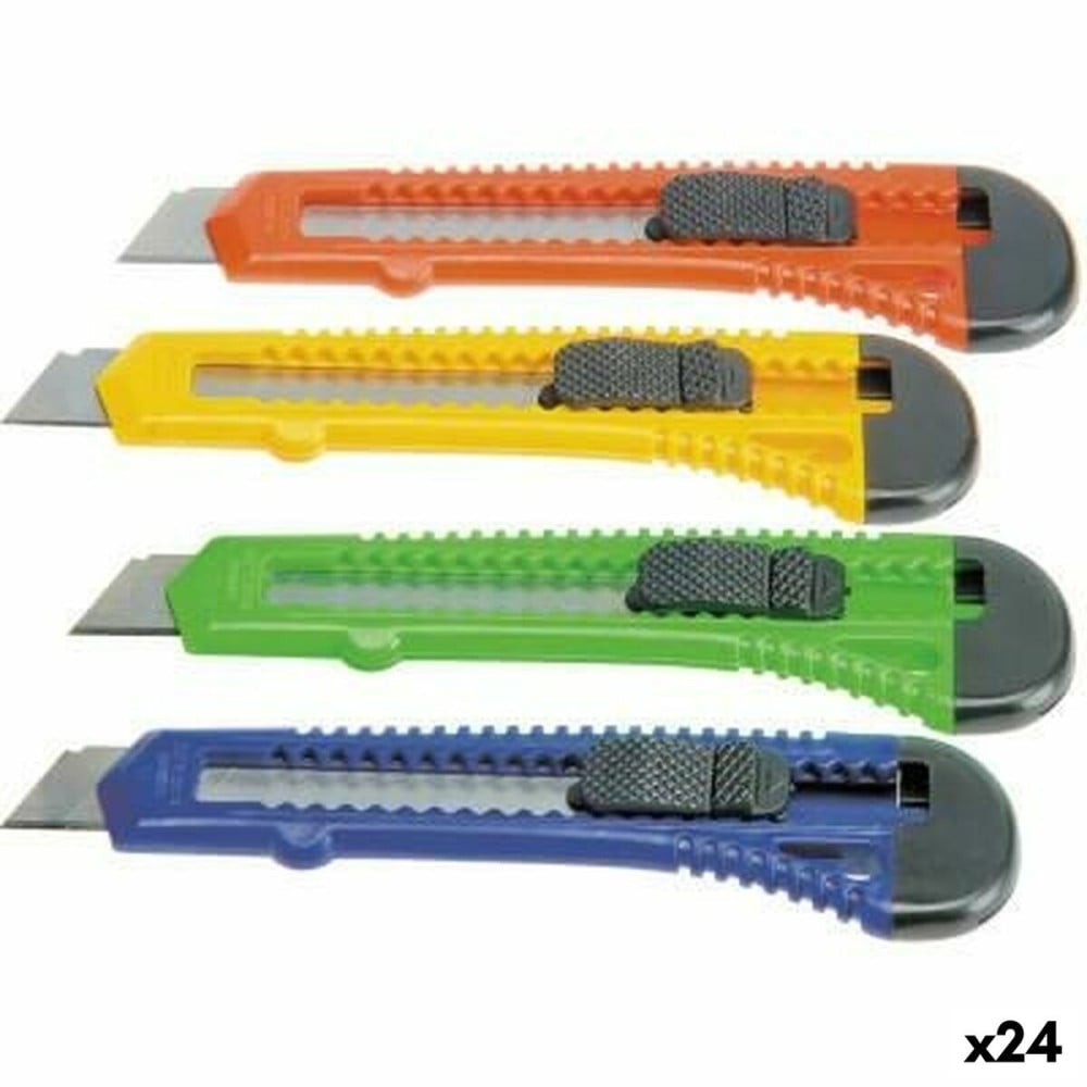 Cutter Bat 18 mm Multicolour (24 Units)