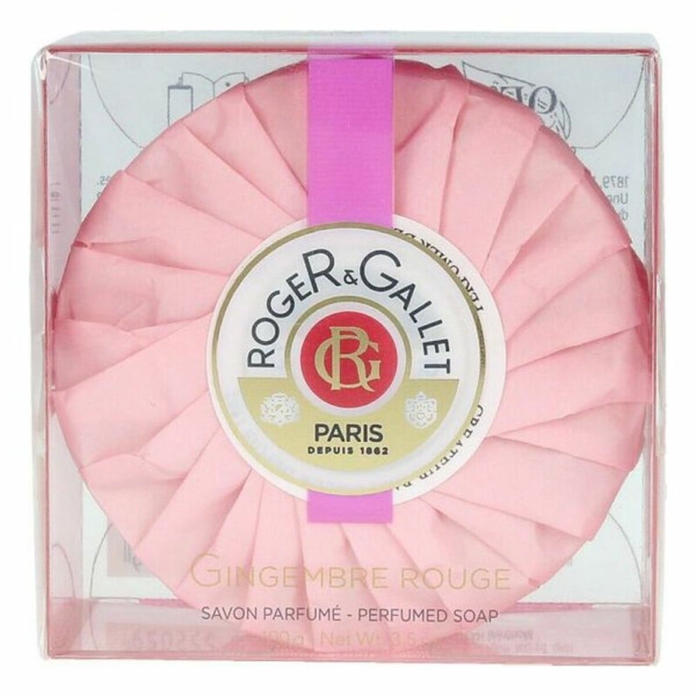 Savon parfumé Gingembre Rouge Roger & Gallet (100 g)