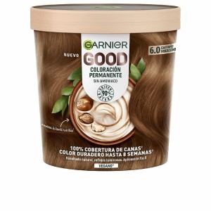 Teinture permanente Garnier Good Mocaccino Marron Nº 6.0 (1 Unités)