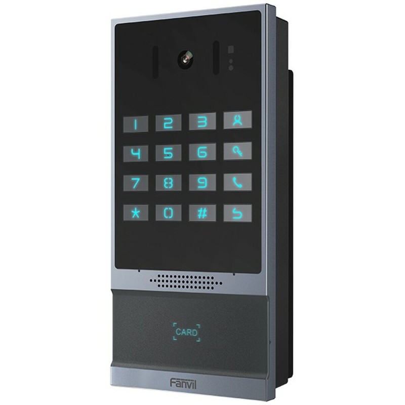 Doorbell Fanvil I64 Black Aluminium