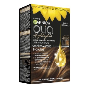 Coloration Permanente Garnier Olia Mèches Brunette