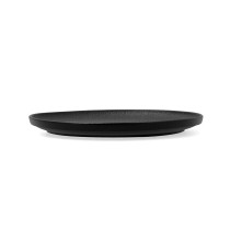 Assiette plate Bidasoa Fosil Noir Céramique 26,5 x 26,4 x 2,3 cm (6 Unités)