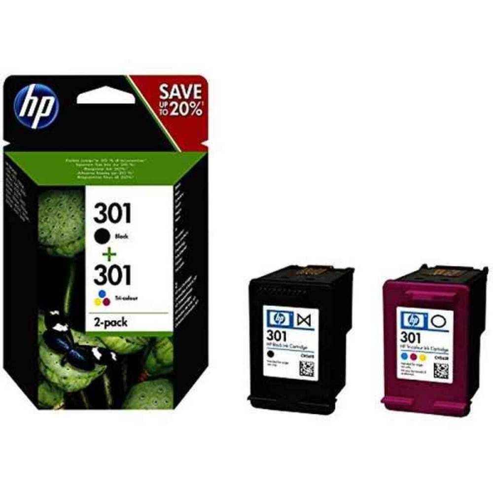 Cartouche d'encre originale HP N9J72AE Noir Tricolore