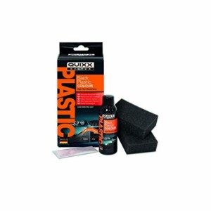 Plastic restorer kit Quixx 10188 Fast drying Black