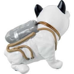 Deko-Figur Alexandra House Living Kunststoff Hund Astronaut 19 x 14 x 18 cm