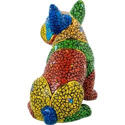 Decorative Figure Alexandra House Living Multicolour Plastic Dog 29 x 18 x 28 cm