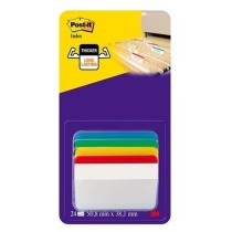 Ensemble de Notes Adhésives Post-it Index Multicouleur 51 x 38 mm (6 Unités)