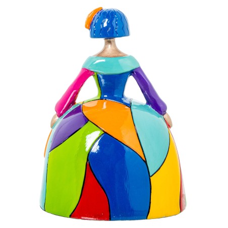 Deko-Figur Alexandra House Living Bunt Kunststoff Kleid 15 x 13 x 20 cm