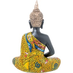 Decorative Figure Alexandra House Living Multicolour Plastic Buddha 29 x 17 x 41 cm