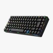 Tastatur Hiditec GKE010006 Schwarz Qwerty Spanisch QWERTY